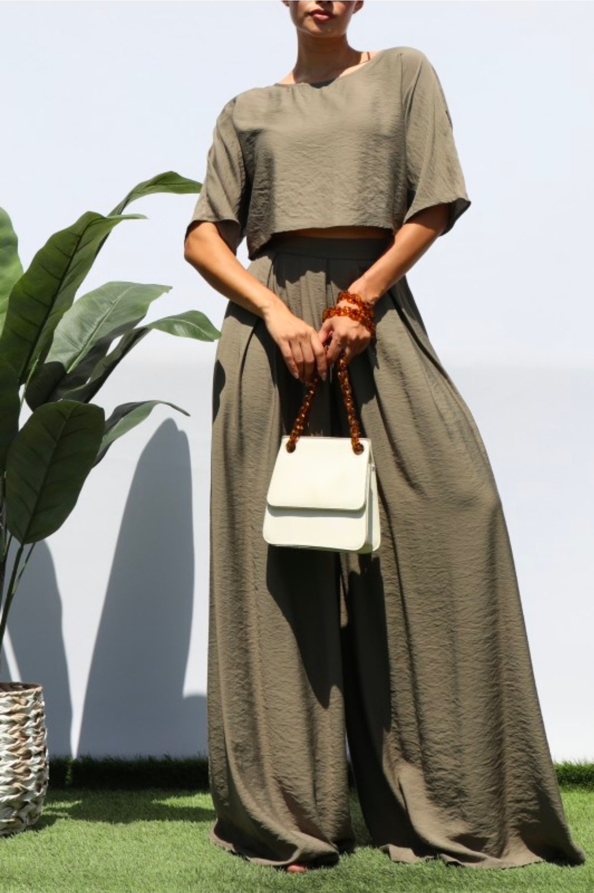 Dress Day Loose Fit Top and Pants Set