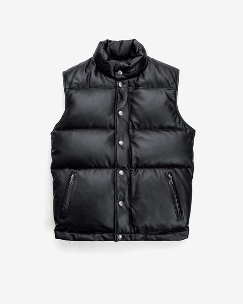 Down Filled Lambskin Vest