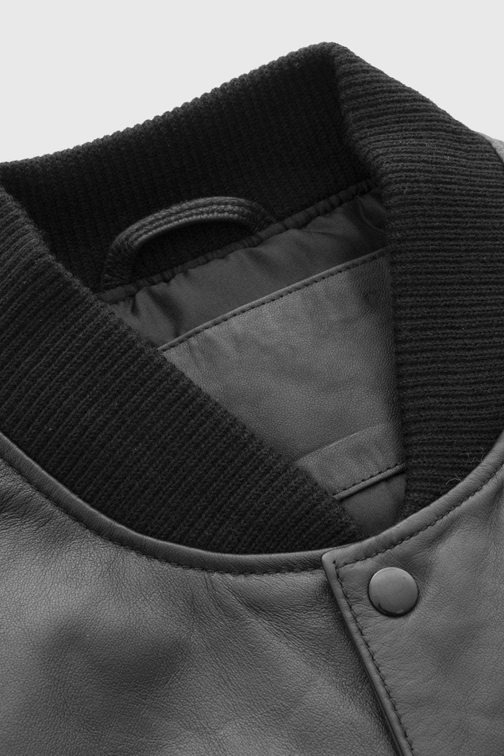 Keith Fashion Leather Varsity Jacket