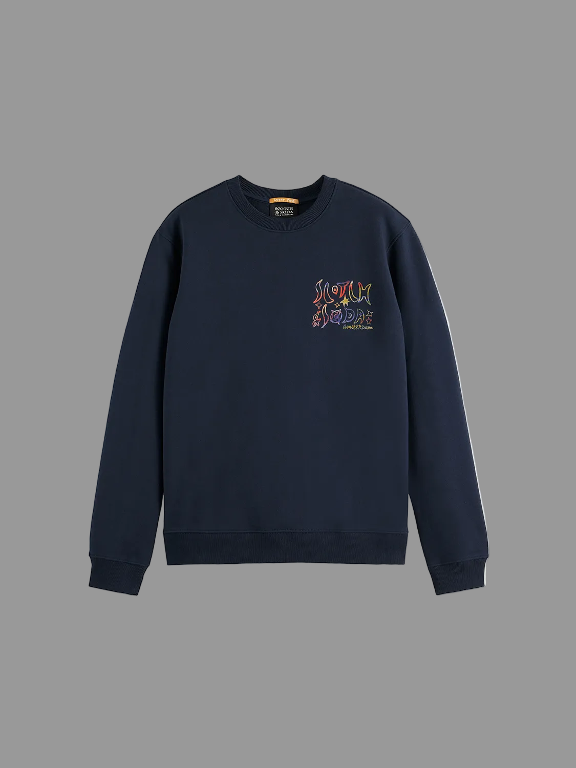 FRONT AND BACK ARTWORK REGULAR-FIT SWEATSHIRT