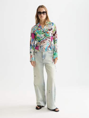 Scotch & Soda x Basquiat Long Sleeved Shirt