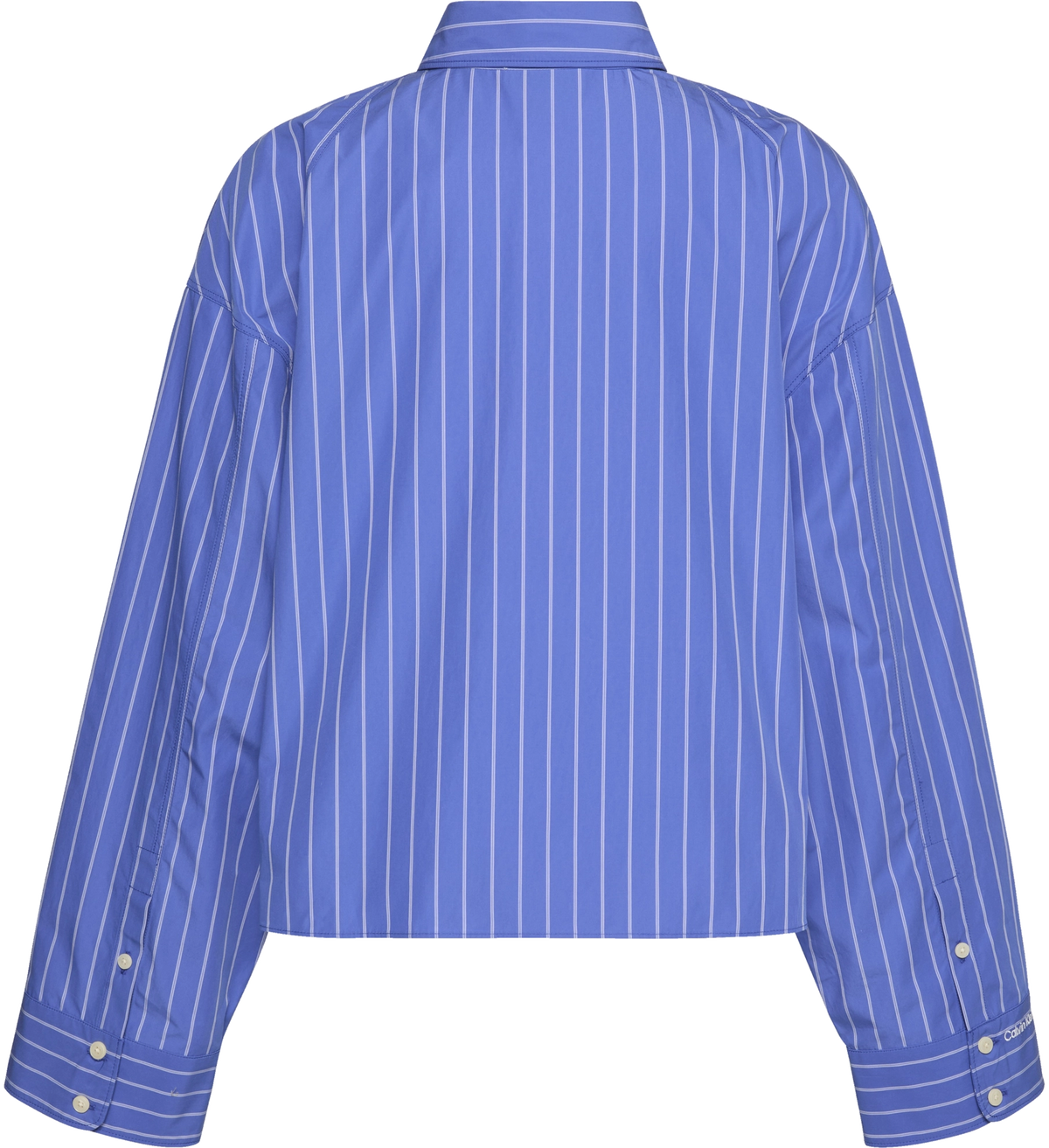 YD STRIPE BOXY CROPPED SHIRT