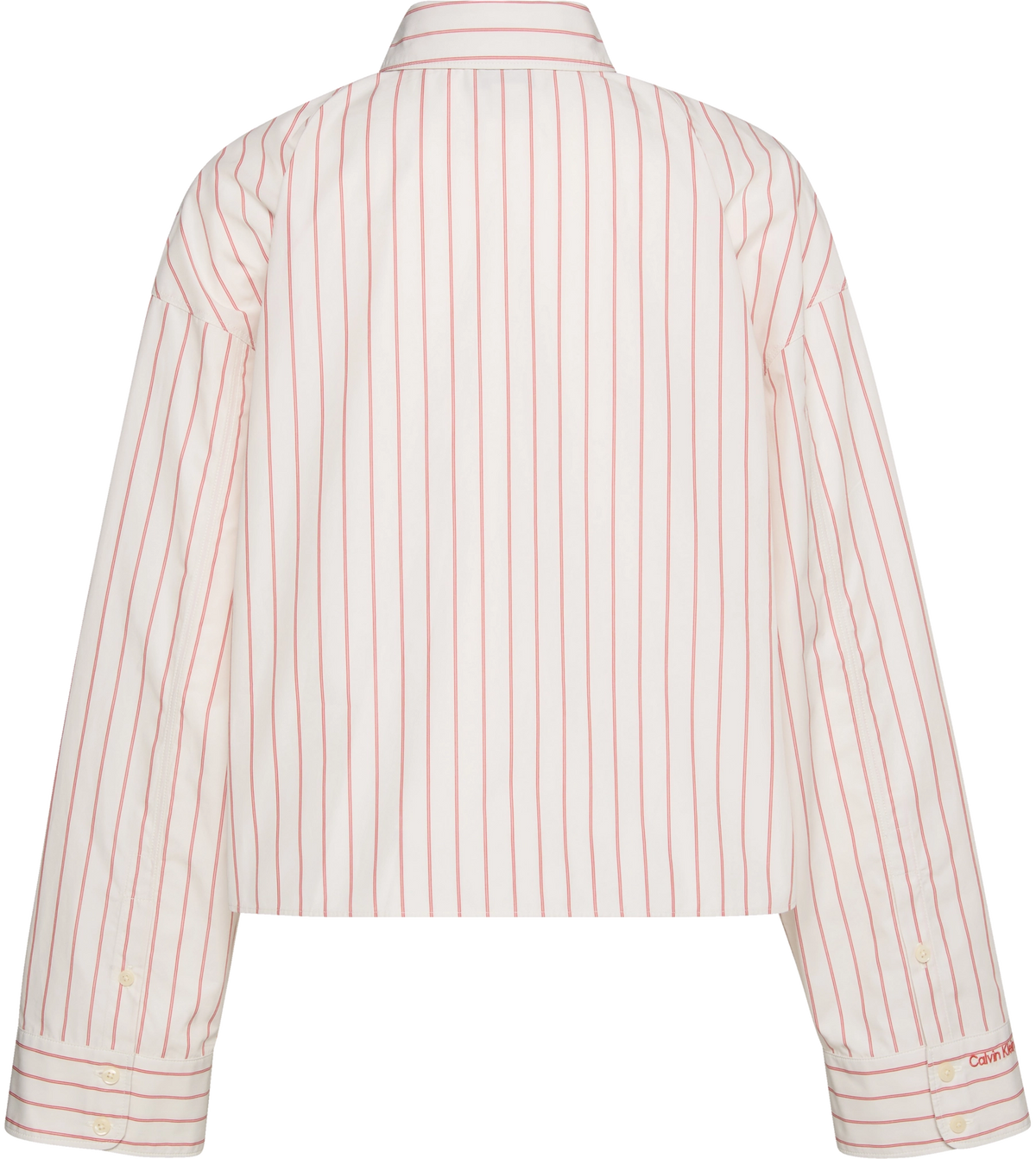 YD STRIPE BOXY CROPPED SHIRT