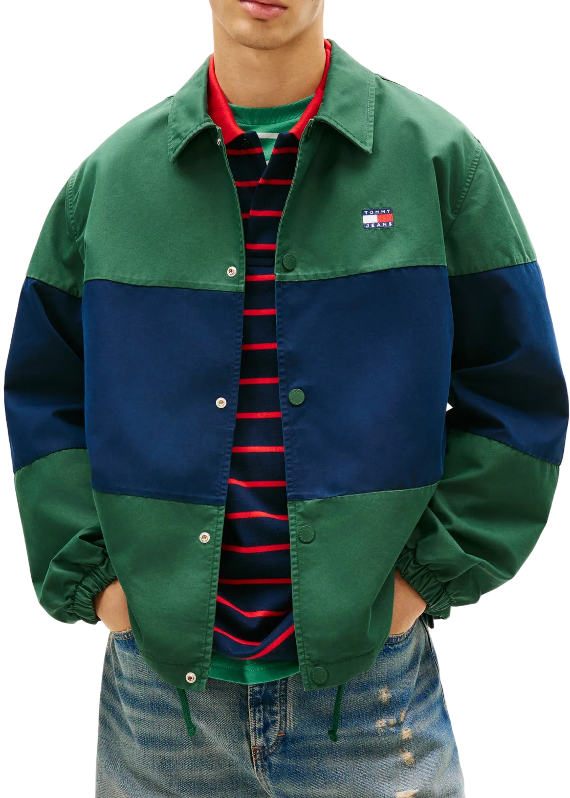 TJM COLORBLOCK OVERSHIRT JACKET EXT