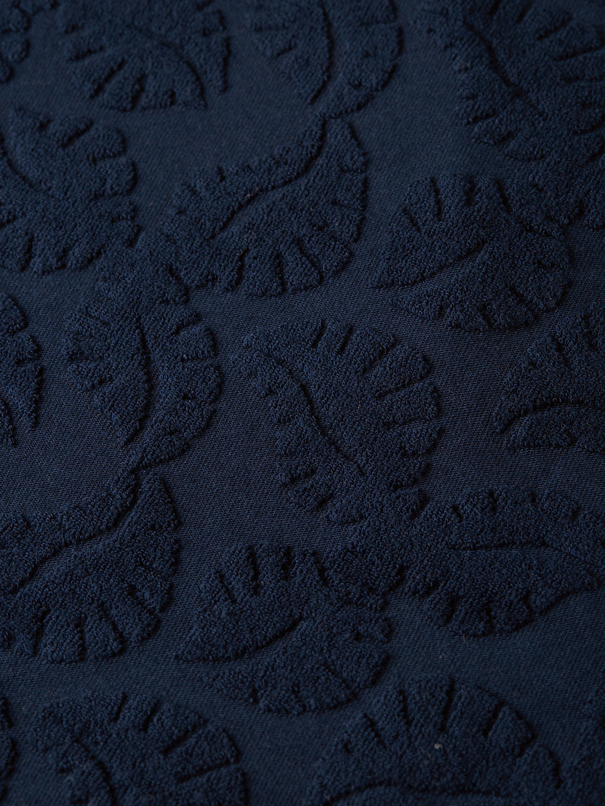 FAVE TERRY JACQUARD RELAXED -FIT BERMUDA SHORTS