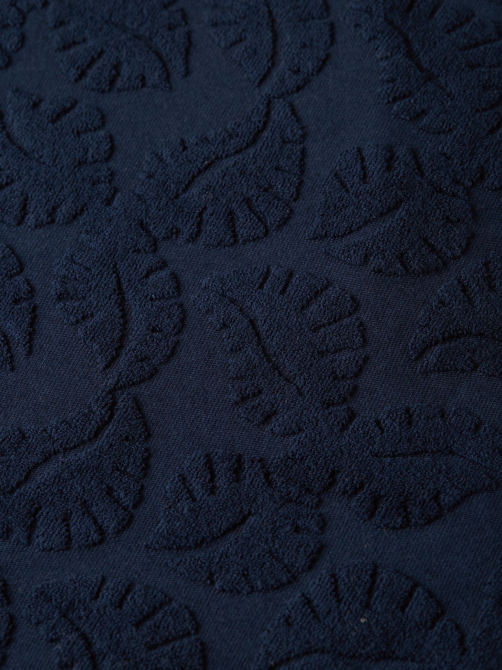 FAVE TERRY JACQUARD RELAXED -FIT BERMUDA SHORTS