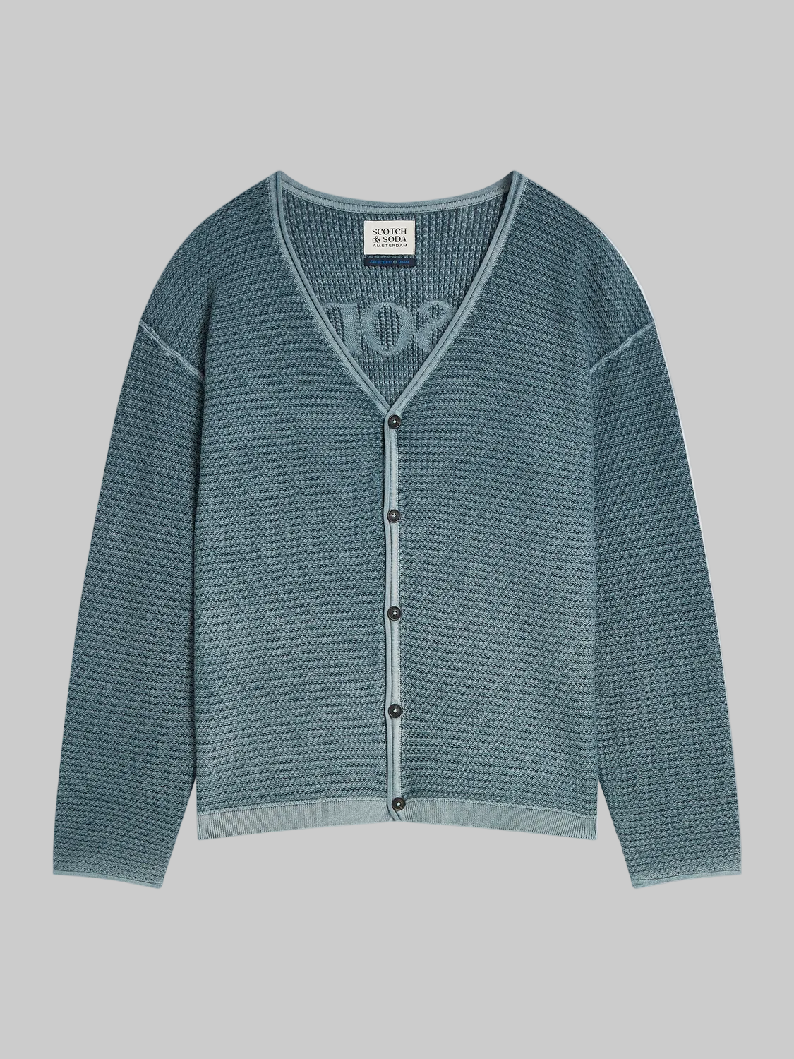 Scotch & Soda | Jacquard Logo Knit Cardigan [Arrival: Nov 2026]