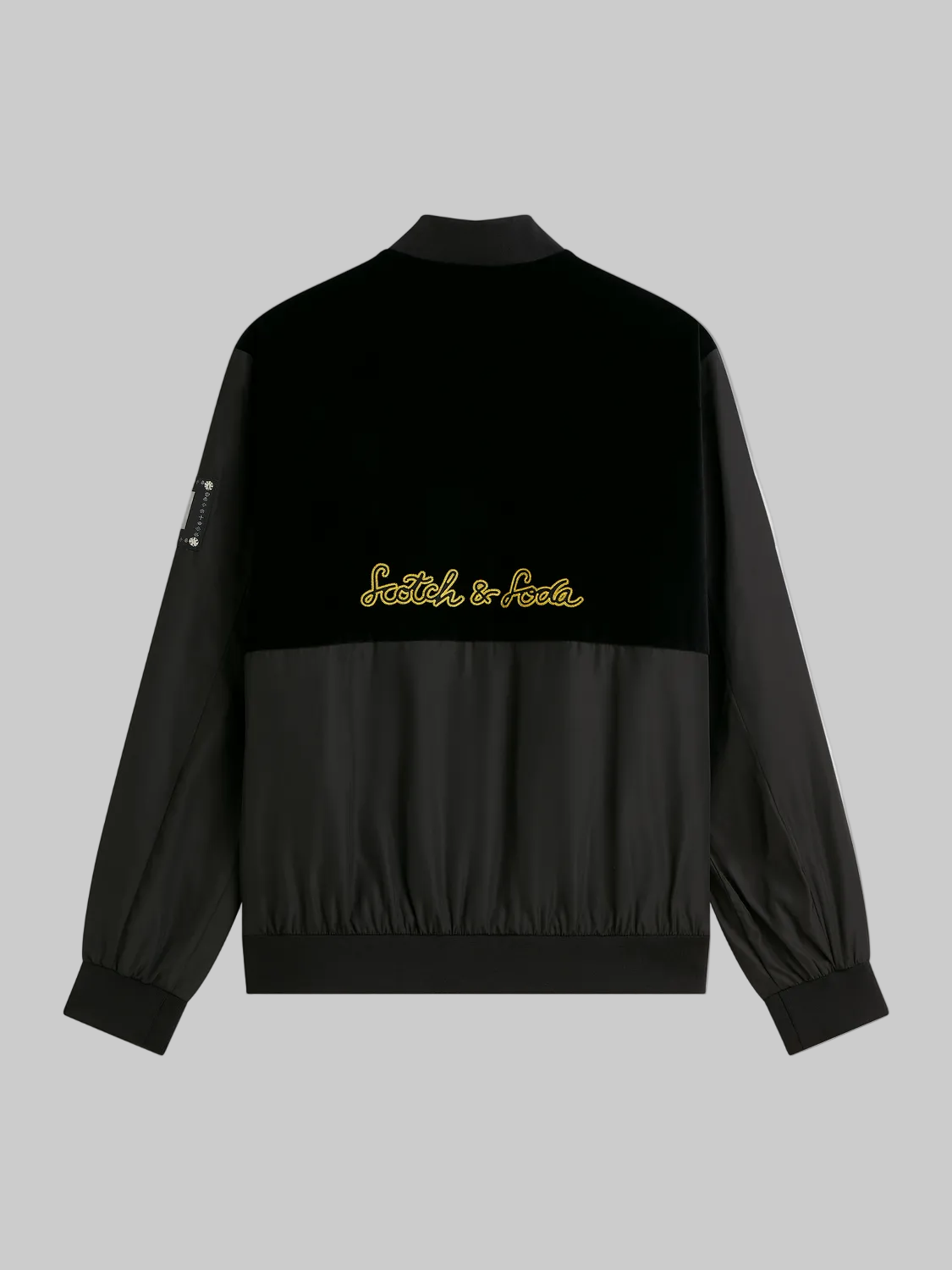 Scotch & Soda | Members Velvet Mixed-Media Bomber [Arrival: Nov 2026]