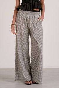 Gingham Pants
