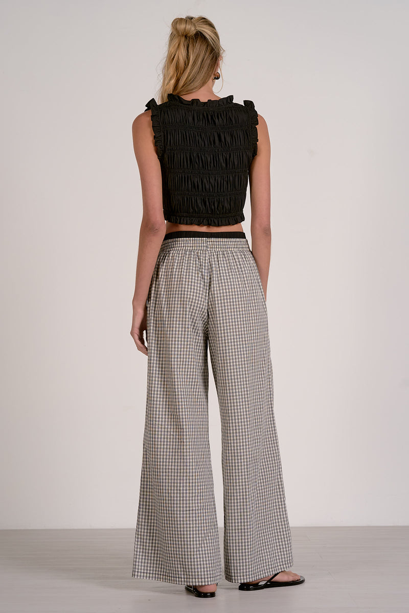 Gingham Pants